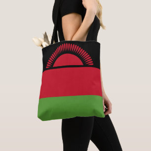 Malawi flag tote bag
