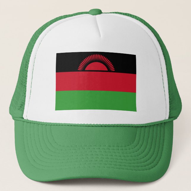 Malawi Flag Trucker Hat (Front)