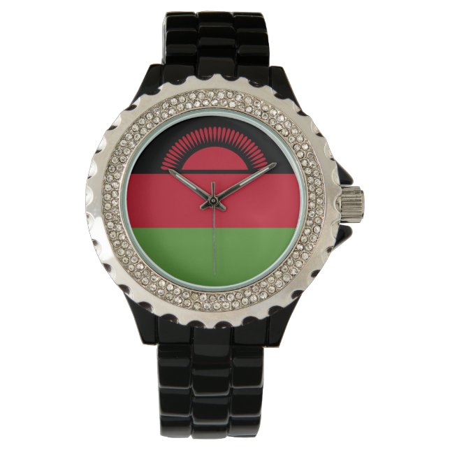 Malawi flag watch (Front)