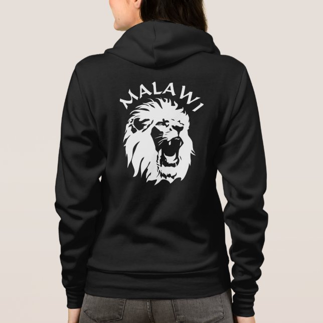 Malawi Lion Hoodie (Back)