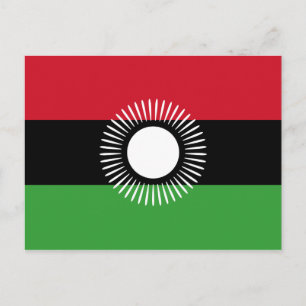 Malawi National Flag Postcard