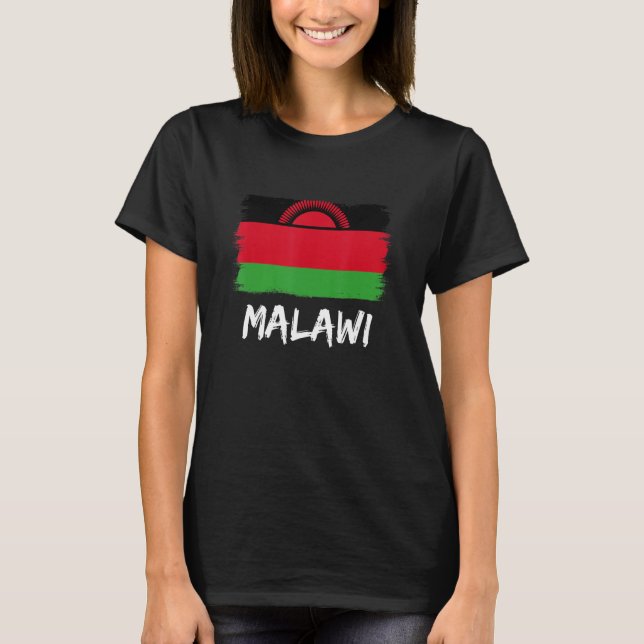 Malawian Flag Malawi 1 T-Shirt (Front)