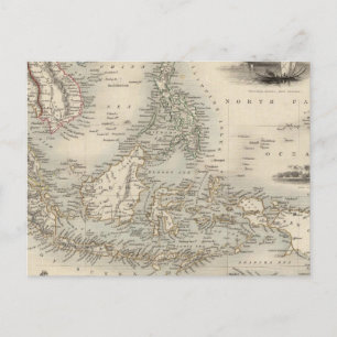 Malay Archipelago, or East India Islands Postcard