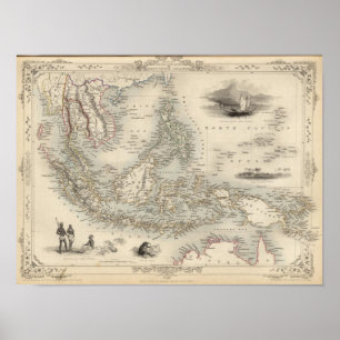 Malay Archipelago, or East India Islands Poster