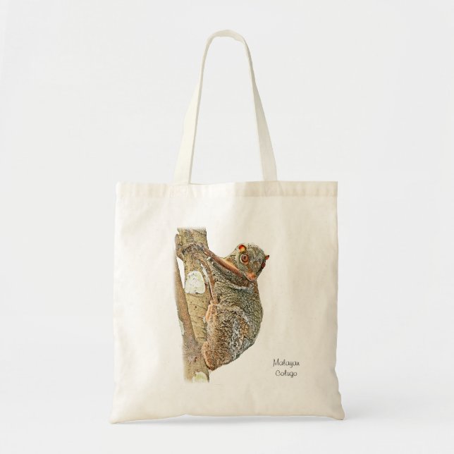 Malayan Colugo Tote Bag (Front)