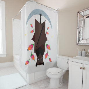 Malayan Flying Fox Shower Curtain