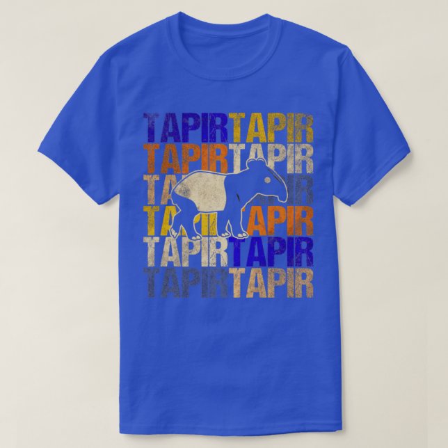 Malayan Tapir2 T-Shirt (Design Front)