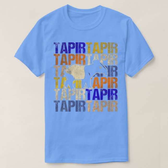 Malayan Tapir 2 T-Shirt (Design Front)