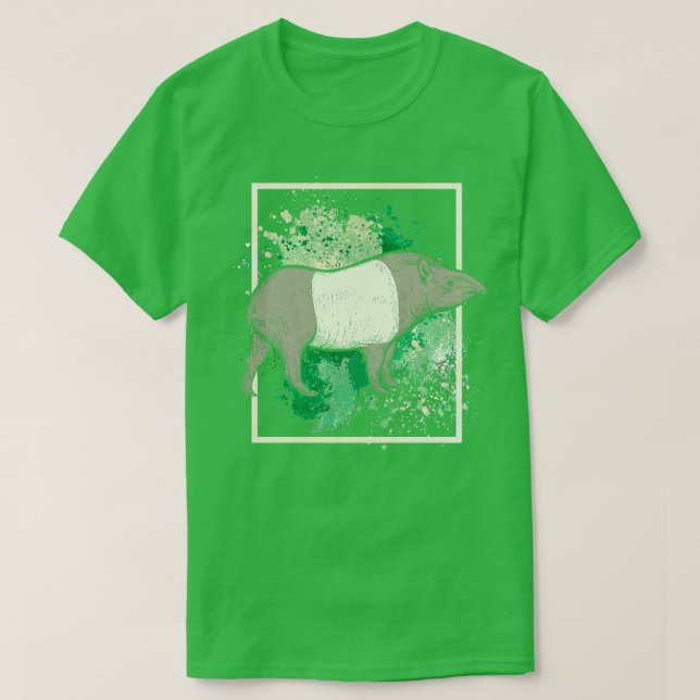 Malayan Tapir T-Shirt (Design Front)