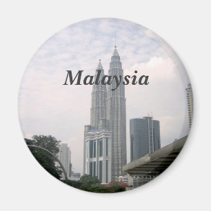 Malaysia Cityscape Magnet