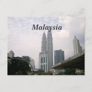 Malaysia Cityscape Postcard
