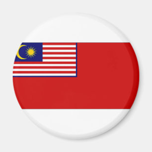 Malaysia Civil Ensign Magnet
