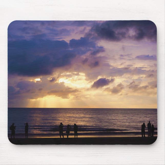 Malaysia Coast Sunset Mouse Pad (Front)