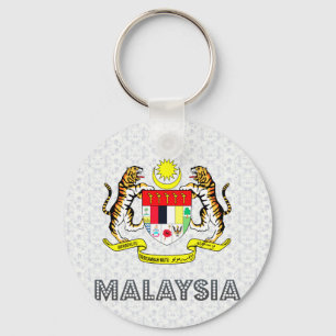 Malaysia Coat of Arms Key Ring