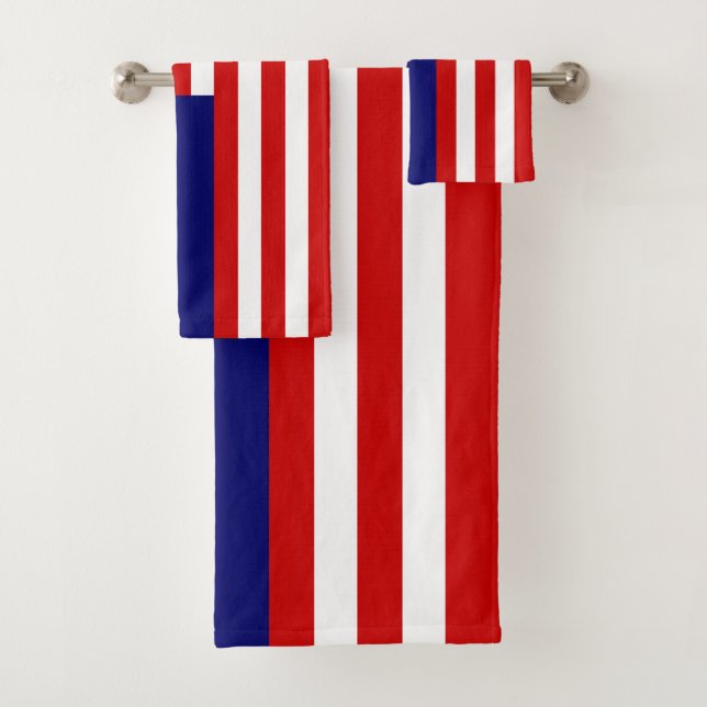 Malaysia flag bath towel set (Insitu)