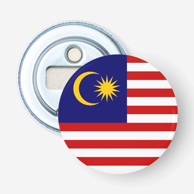 Malaysia Flag Bottle Opener (Front)