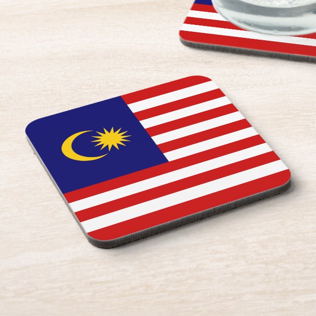 Malaysia flag coaster (Left Side)