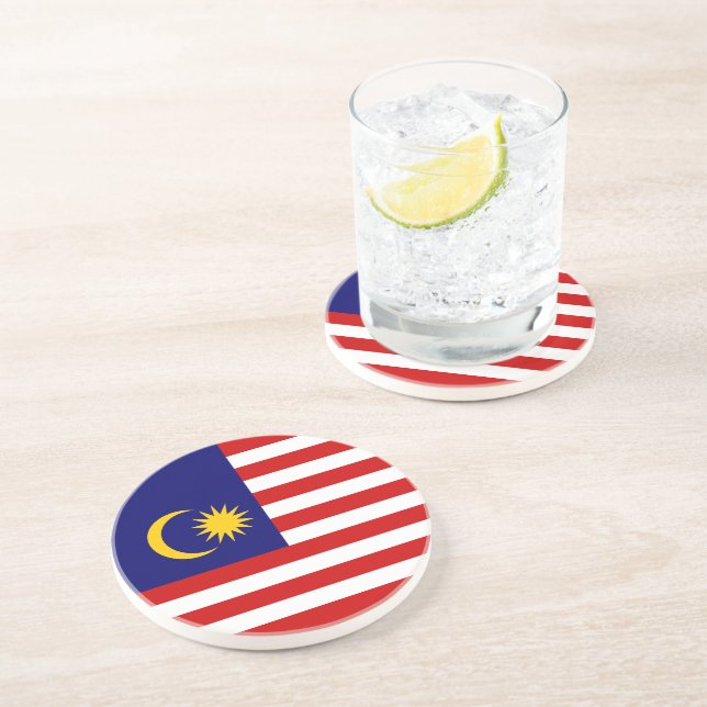 Malaysia flag coaster (Side)