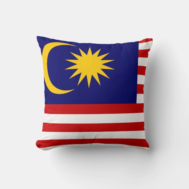 Malaysia Flag Cushion (Front)