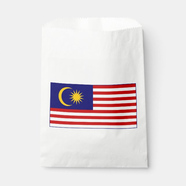 Malaysia Flag Favour Bags (Front)
