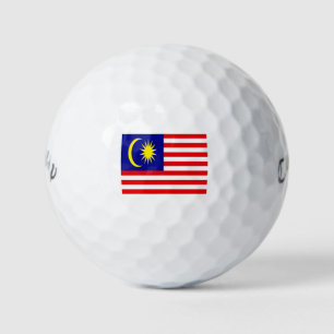 Malaysia flag         golf balls