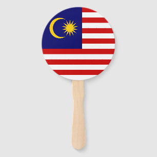Malaysia Flag Hand Fan