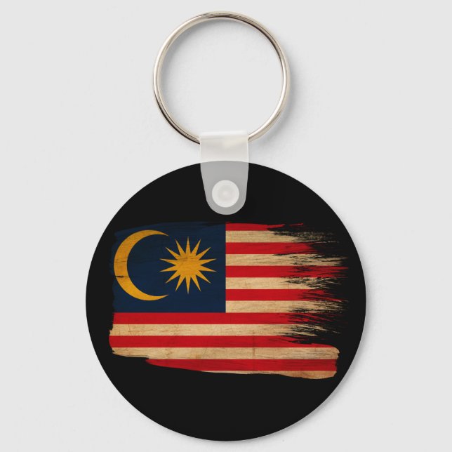 Malaysia Flag Key Ring (Front)