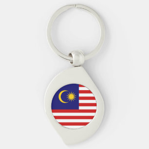 Malaysia Flag Key Ring