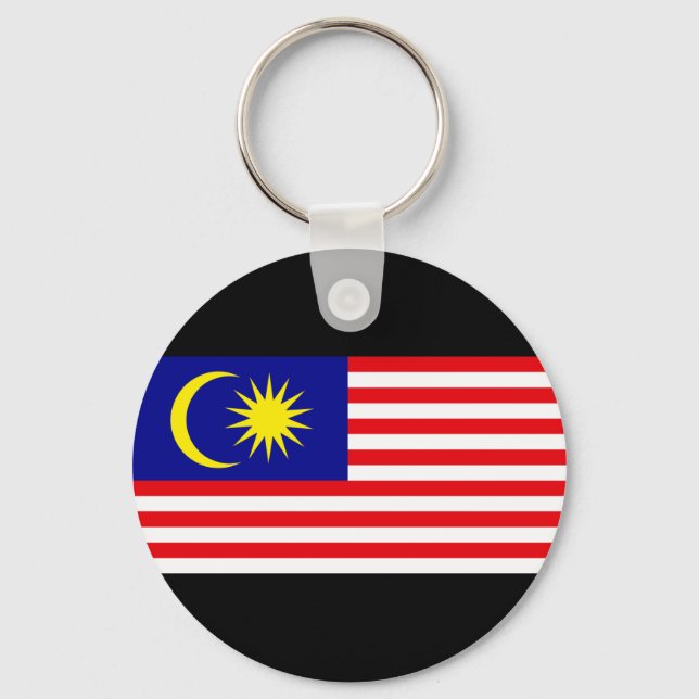 Malaysia Flag Key Ring (Front)