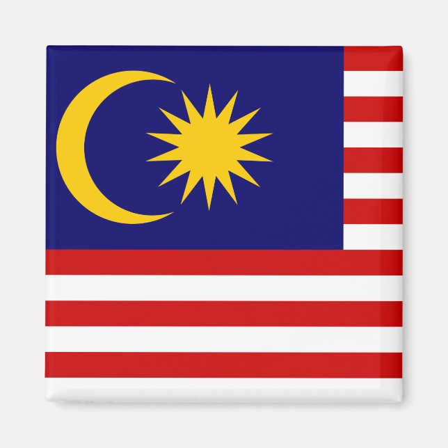 Malaysia Flag Magnet (Front)