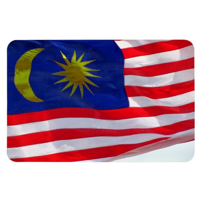malaysia flag magnet (Horizontal)