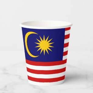 Malaysia Flag Paper Cups