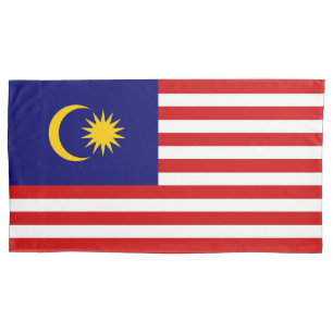 Malaysia flag pillowcase