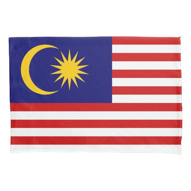 Malaysia Flag Pillowcase (Front)