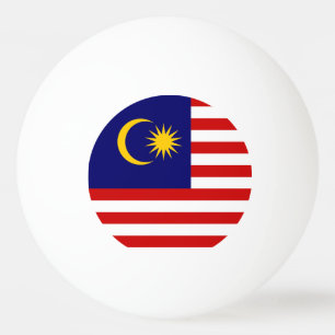 Malaysia Flag Ping Pong Ball
