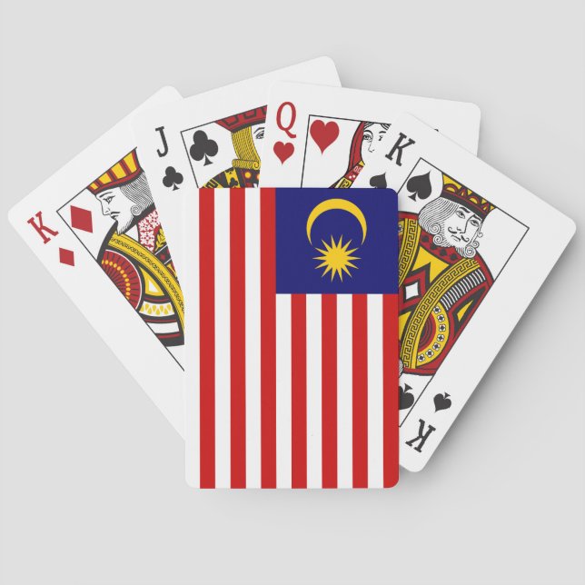 Malaysia Flag Playing Cards (Back)