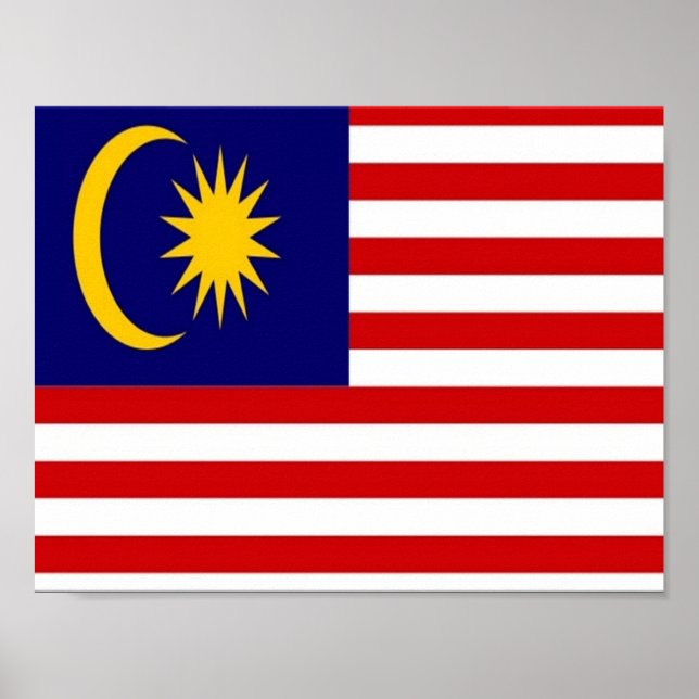 Malaysia - Flag - Poster (Front)