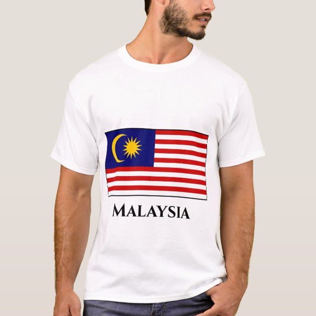 Malaysia Flag T-Shirt (Front)
