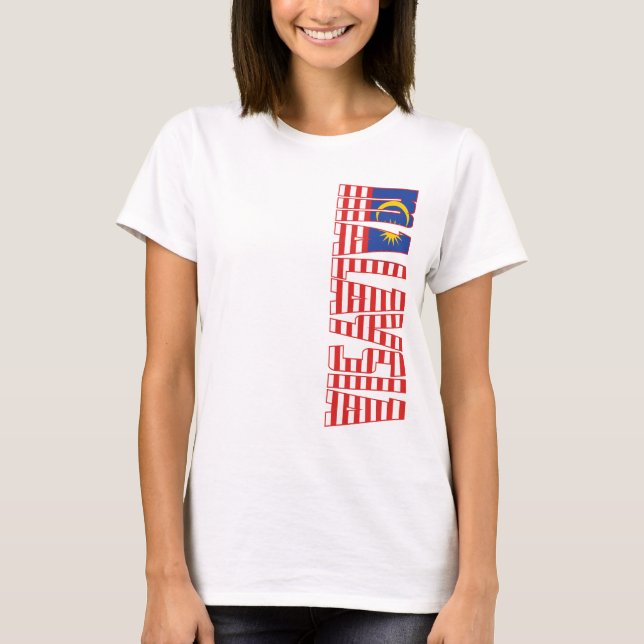 Malaysia Flag T-Shirt (Front)