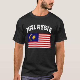 Malaysia Flag Vibrant Malaysian People Tourist Sou T-Shirt