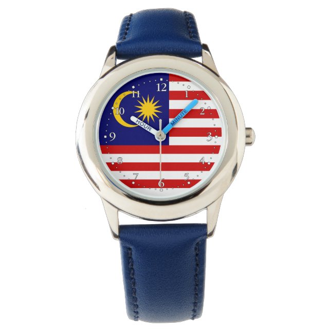 Malaysia Flag Watch (Front)