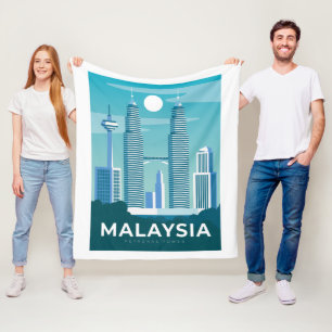MALAYSIA FLEECE BLANKET