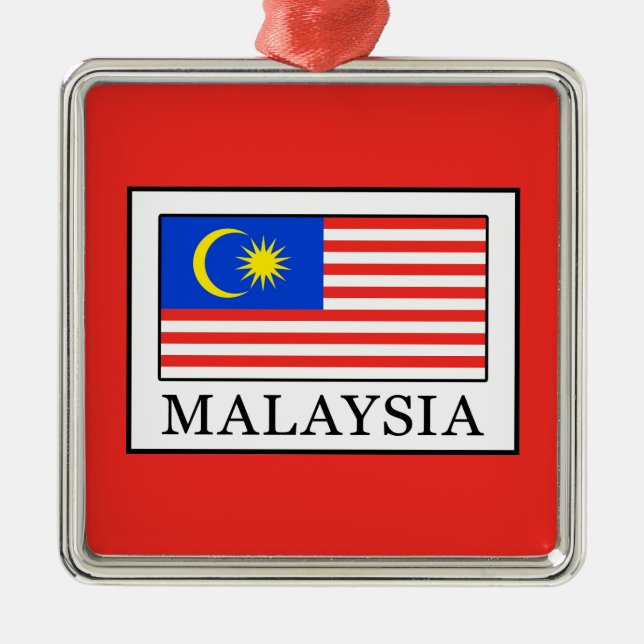 Malaysia Metal Tree Decoration (Front)