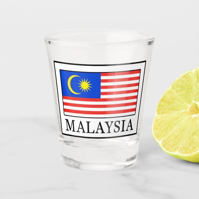 Malaysia Shot Glass (Front)
