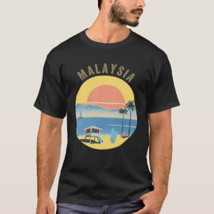 Malaysia Souvenir Apparel Retro Vintage Malaysian T-Shirt