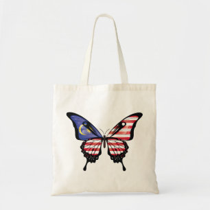 Malaysia Swallowtail Butterfly Flag Tote Bag