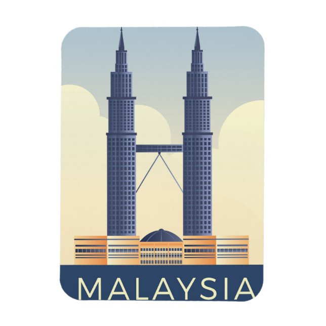  Malaysia travel Magnet (Vertical)