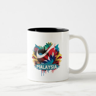 malaysia Two-Tone coffee mug