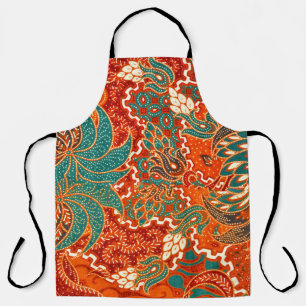 Malaysian Batik: Beautiful Art Pattern. Apron