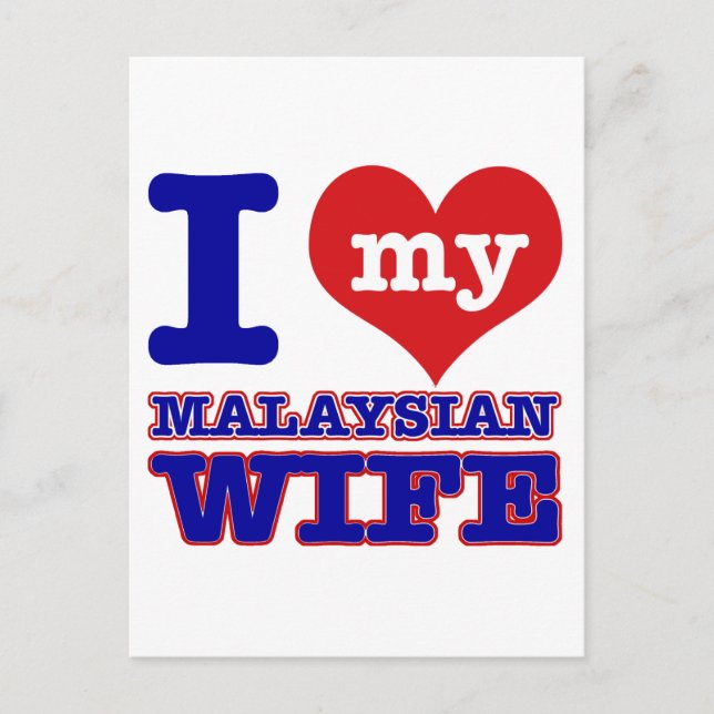 Malaysian designs postcard (Front)
